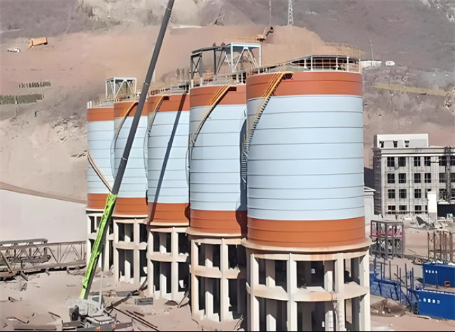 宁江高架钢板仓