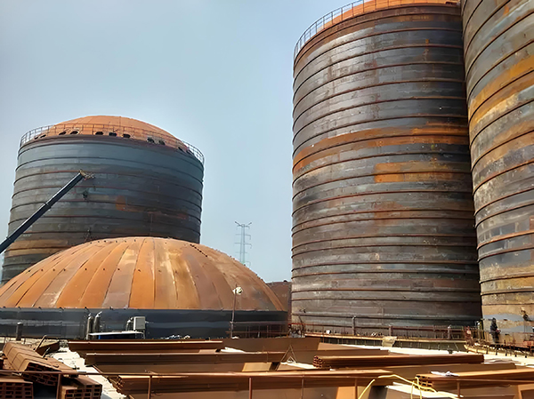 宁江焦粉钢板仓